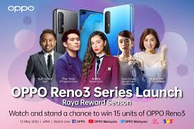8gb ram + 128gb rom rear camera : Oppo Reno 3 Series To Launch In Malaysia On 12th May 15 Units Up For Giveaway The Axo