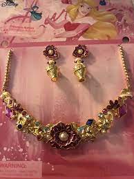 disney princess aurora jewelry set ebay