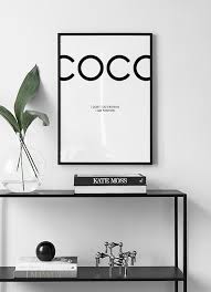 Coco Chanel Poster Posters With