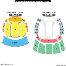 11 Interpretive Progress Energy Theater Seating Chart