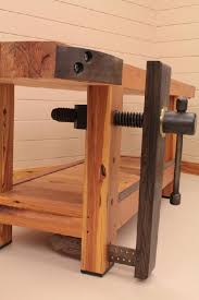 Woodworking bench vise clamp meja. 2011 Workbench Of The Month Wood Vise Screw And Wooden Vise For Leg Vise Wagon Vise Shoulde Woodworking Bench Plans Woodworking Woodworking Plans Workbench