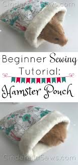 easy hamster bed pouch is a 15 sewing