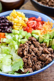 taco salad bowl slimming eats
