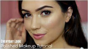 polished glowing makeup tutorial