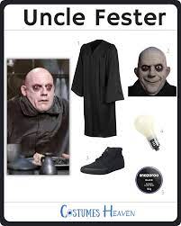 diy uncle fester costume 2023 cosplay