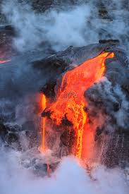 lava flow at kalapana kirawaia big