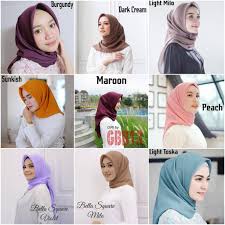 Sudah banyak yang memproduksi model kerudung syar'i terbaru 2021 ini dengan memberikan modifikasi yang akan membuat penampilan wanita yang lebih terlihat cantik. Contoh Gambar Kerudung Bella Square Hijabfest