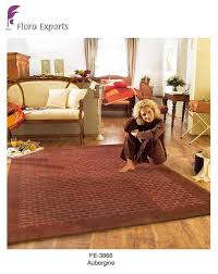 hand woven carpets aubergine at best