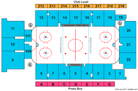 Yost Ice Arena Seating Chart