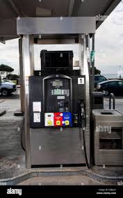 gas station pump hi res stock