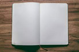 blank pages free stock photo