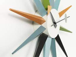 Vitra Sunburst Clock Clock White