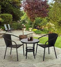 Outdoor Wicker Table And Chair Set