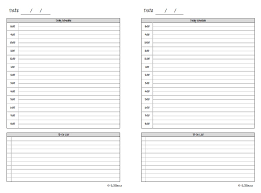 You can find an assortment of printable reading wo. Free Printables Day Per Page Inserts 5 5 X 8 5