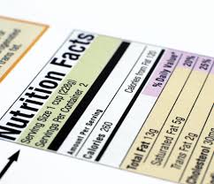 fda approved nutrition facts labels