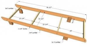 Lounge Chair Frame Plans Wooden