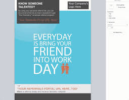 10 Free Employee Referral Poster Templates In Powerpoint