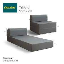 promo quantum trifold sofabed sofa