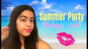 summer party makeup look sophia grace