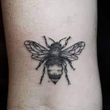 Meaning vintage bumble bee tattoo. What Does Bee Tattoo Mean Represent Symbolism