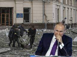 Ukraina. Brytyjczycy ostrzegają przed "brutalną siłą" Rosji! Putin użyje  broni nuklearnej? - Super Express - wiadomości, polityka, sport