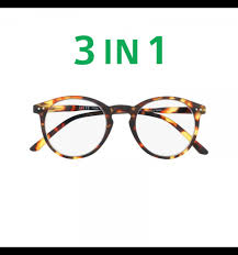 3in1 Turtle Reading Glasses With 3