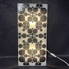 Ikea Wall Glass Panel Light Lamp Gyllen