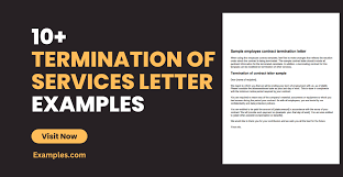 termination of services letter 10