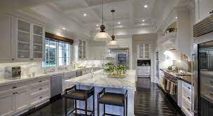 Coffered Ceiling Kitchen Traditional