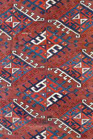 antique yomud turkmen main carpet 6 2