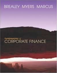 ***this is not the actual book. Amazon Com Fundamentals Of Corporate Finance By Brealey Richard A Myers Stewart C Marcus Alan J Breal Mcgraw Hill Irwin 2003 Hardcover 4th Edition Books