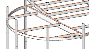 sketch a curved beam revit 2020