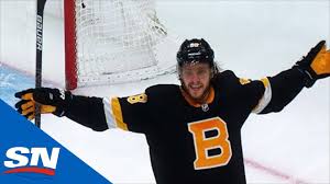 All the latest stats, news, highlights and more about david pastrnak on tsn. David Pastrnak Celebrates After Scoring Demoralizing Goal On Carey Price Youtube