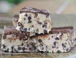 chocolate chip cookie dough bars