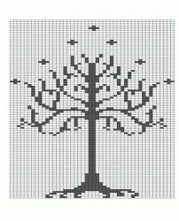 White Tree Of Gondor Knitting Knitting Patterns