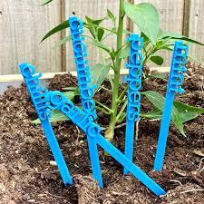 Garden Vegetable Markers Name Stakes