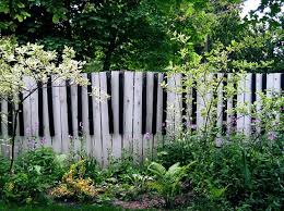 Wood Picket Fence Panels