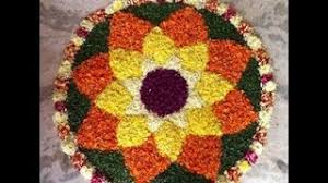 10 ideas for pookalam flower carpet