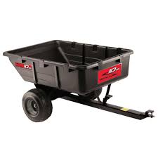 lawn mower trailer dump cart