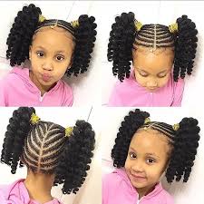 Simply braid this section right till the end and secure the end with a hair elastic. Braids For Kids 100 Back To School Braided Hairstyles For Kids