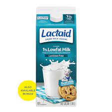 lactaid lowfat 1 lactose free milk