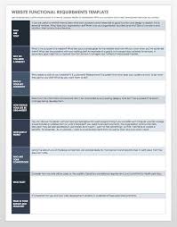 Internet product requirements specification template prd. Free Functional Specification Templates Smartsheet