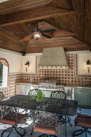 tuscan style outside kitchen living
