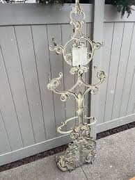 Antique Cast Iron Metal Hall Tree