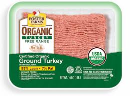 organic ground turkey 93 lean 16 oz