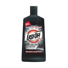 As stated on the packaging and website, easy off oven cleaner is not safe to use on glass cooktops. Easy Off Cooktop Cleaner