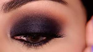 black smokey eye makeup for beginners