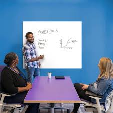 Whiteboard Giant Removable Wall Decal