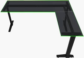 This lovely diy desk was made using a few of the following items: L Shaped Frame Set Diy Gaming Desk Right Side Play M8