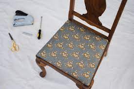 how to reupholster a chair step by
